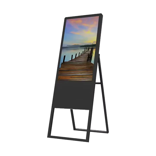 Premium A Shape Black Digital Standee