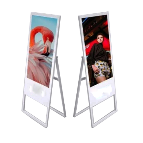Premium A Shape White Digital Standee