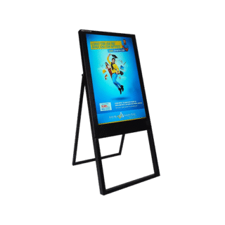 A Shape Black Digital Standee Y-A-001