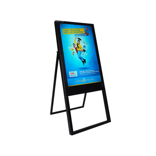 A Shape Black Digital Standee Y-A-001
